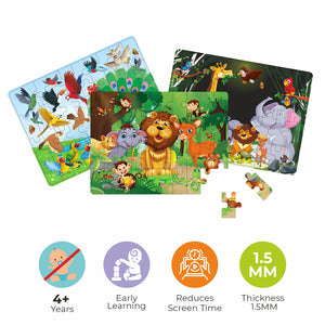 3 in 1 Puzzles for children