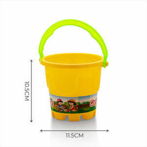 Yellow Bucket for Beach Set