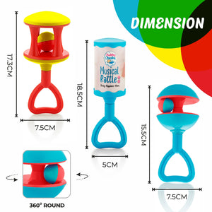 Fun and engaging baby rattle set