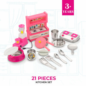 21 pieces of kitchen set