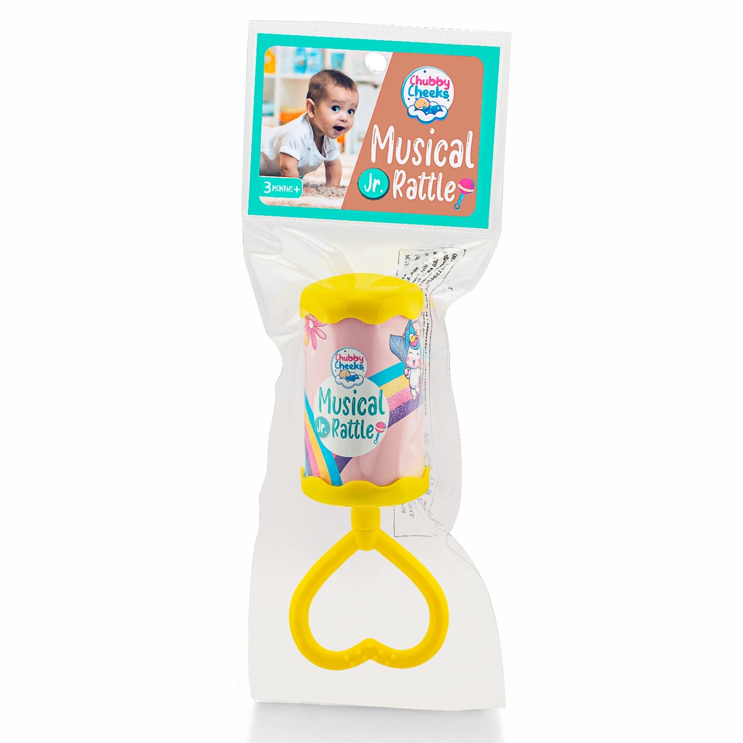 Musical Rattle Available in Yellow Colour
