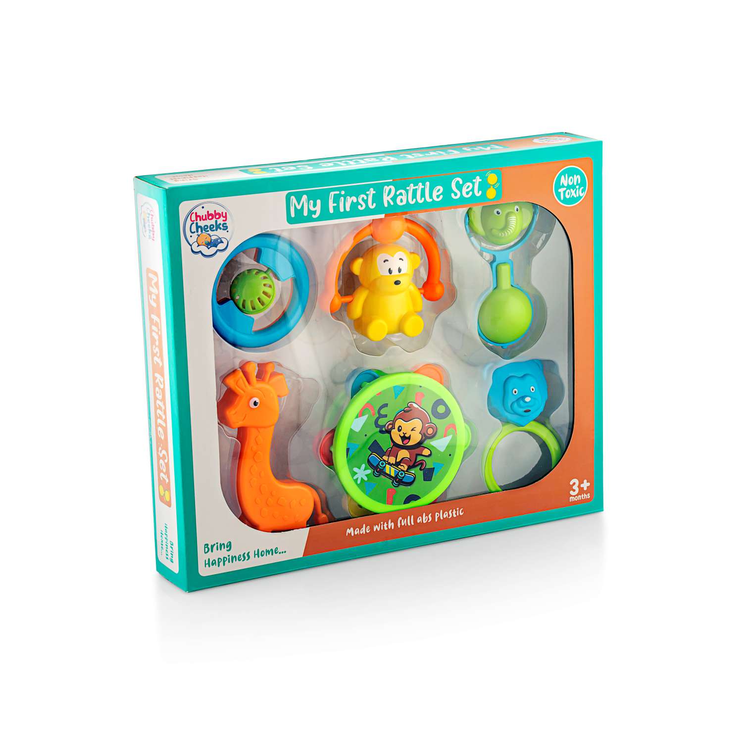 Colourful rattle for babies