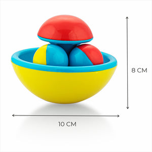 Vibrant, easy-to-grip rattle