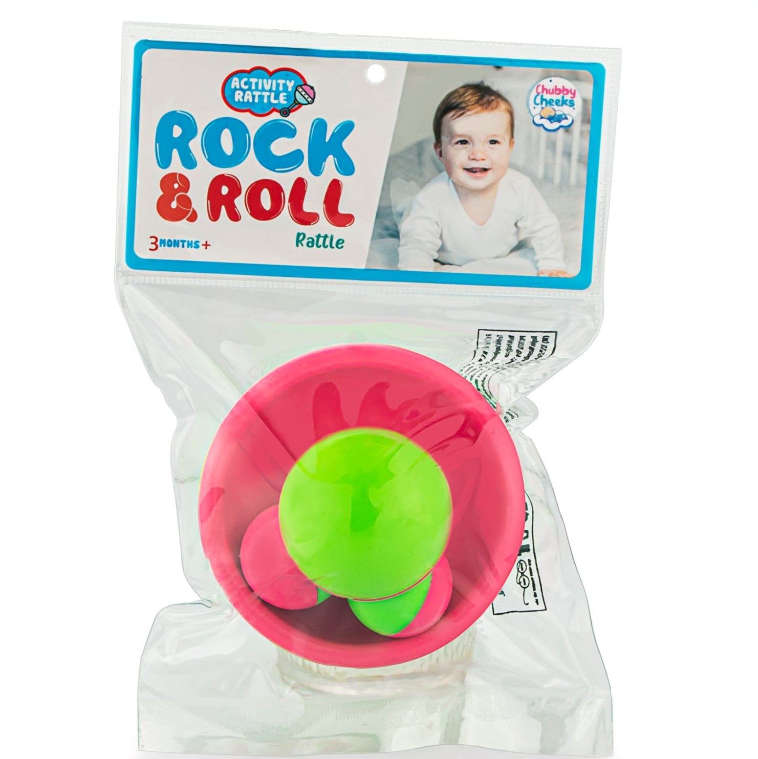 ideal for 3-month-olds and up