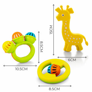 ideal for 3-month-olds and up