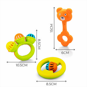 Colourful melody so sweet rattle for babies