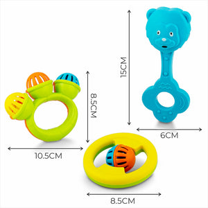 Colourful melody so sweet rattle for babies