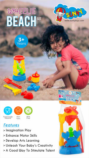 Wheelie Beach Set