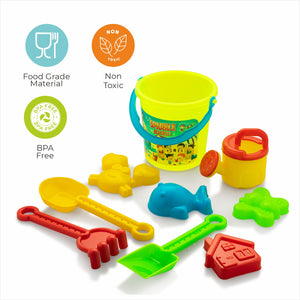 Yellow color beach set