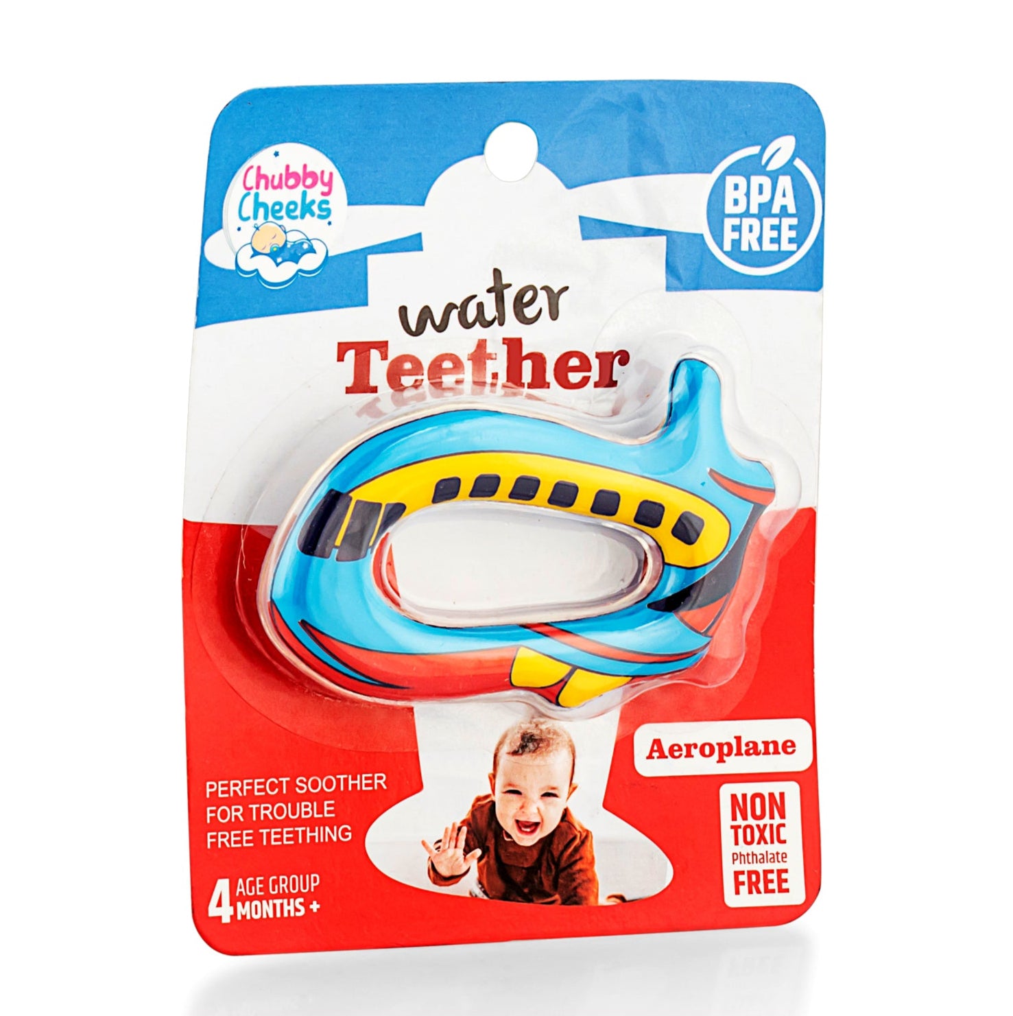 Aircraft Shape Baby Teether