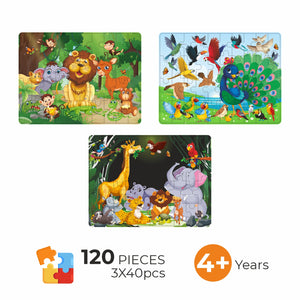 Interactive jigsaw puzzles for kids