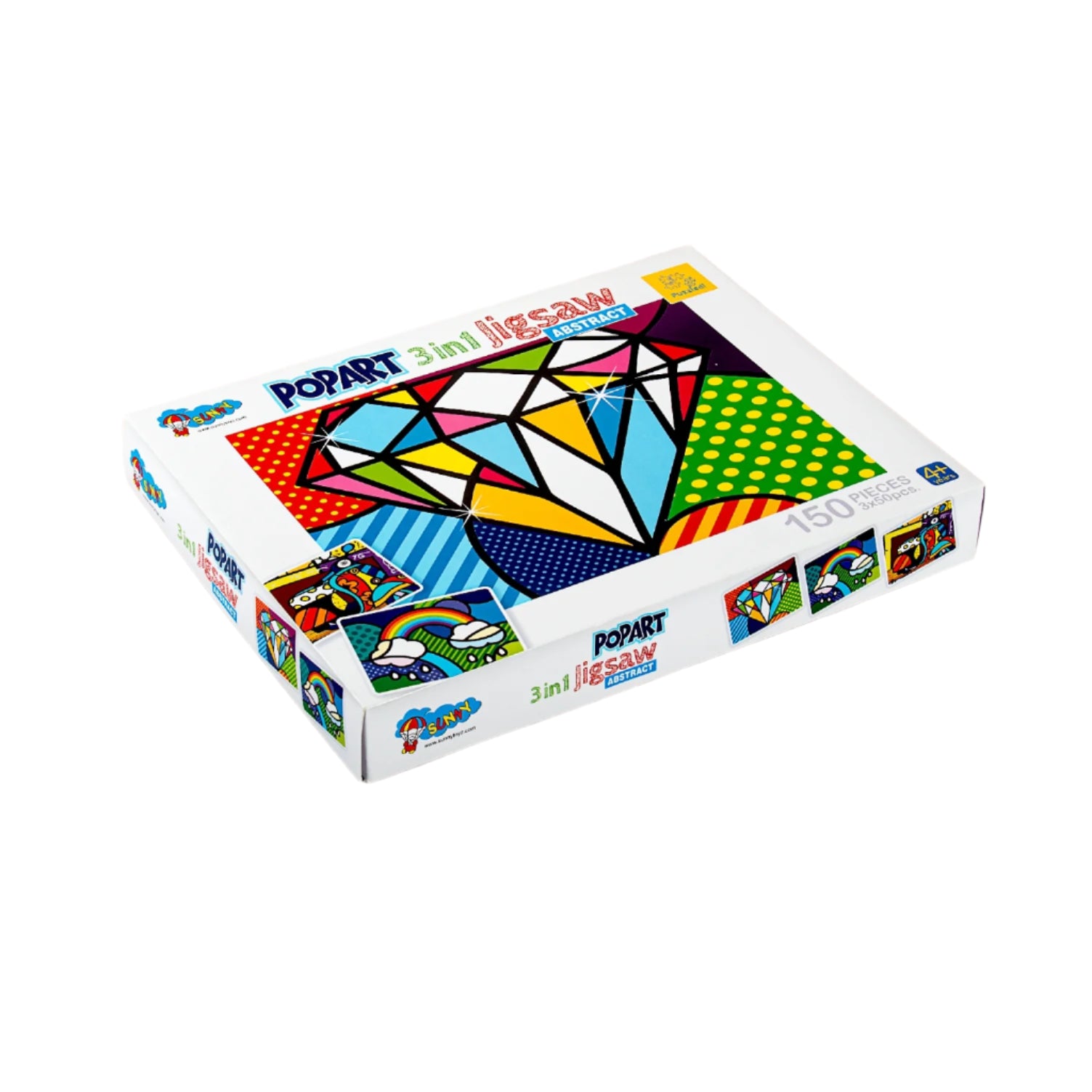 Pop art jigsaw - Abstract perfect for kids to learn and play