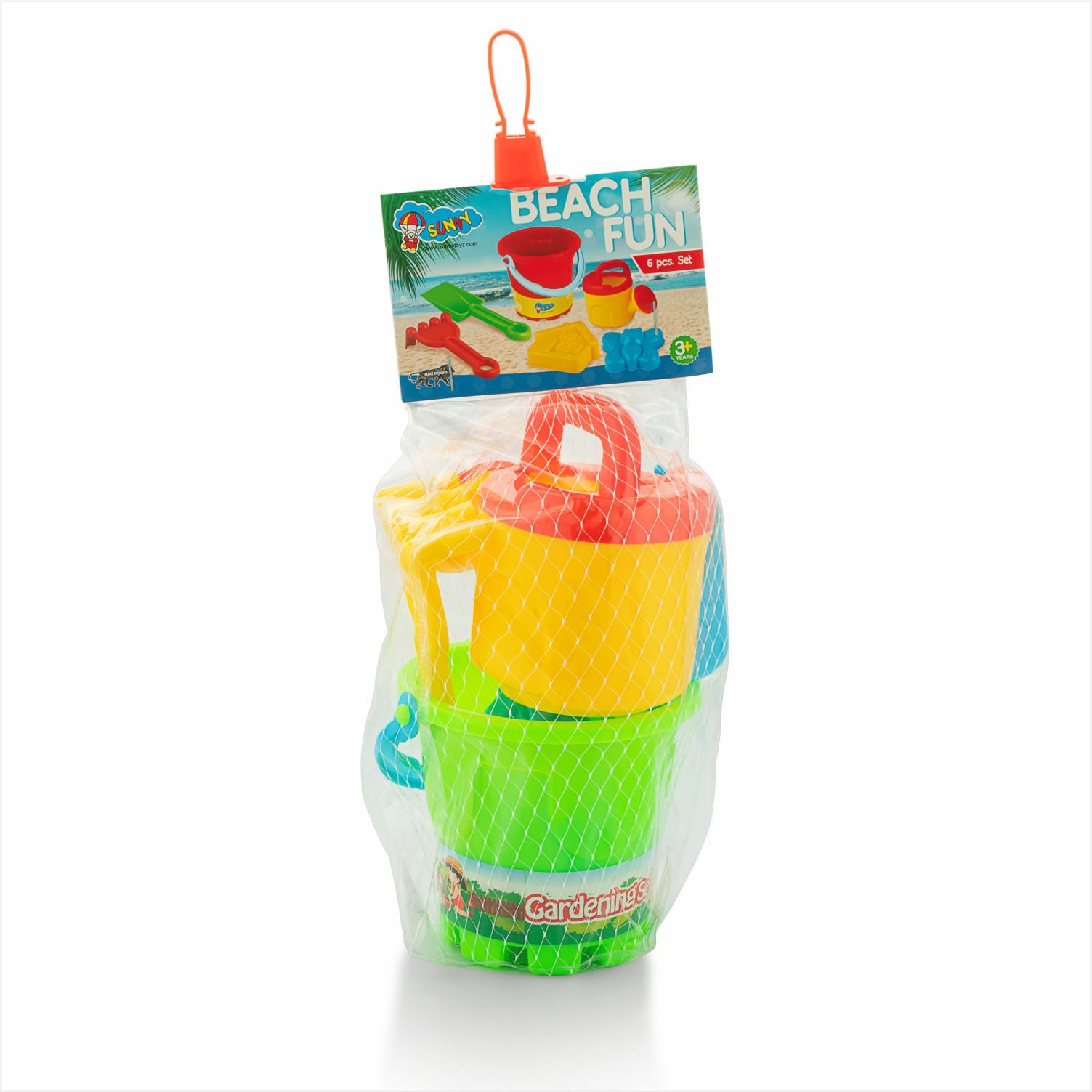 Beach Buddies Set with assorted tools.