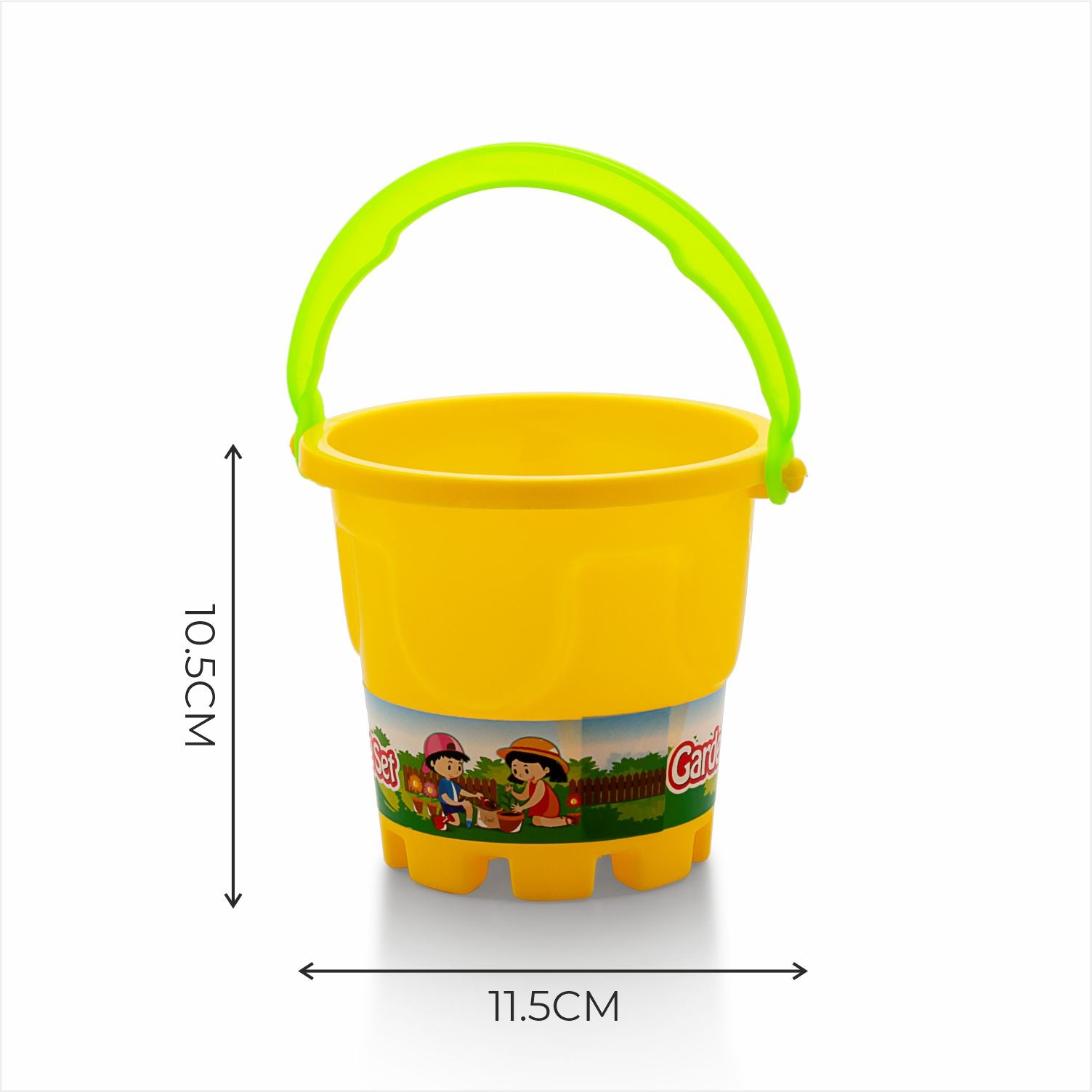 Yellow Bucket for Beach Set