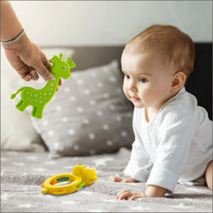 kid playing with toy