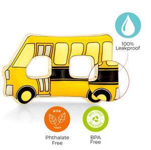  Bus Shape Baby Teether