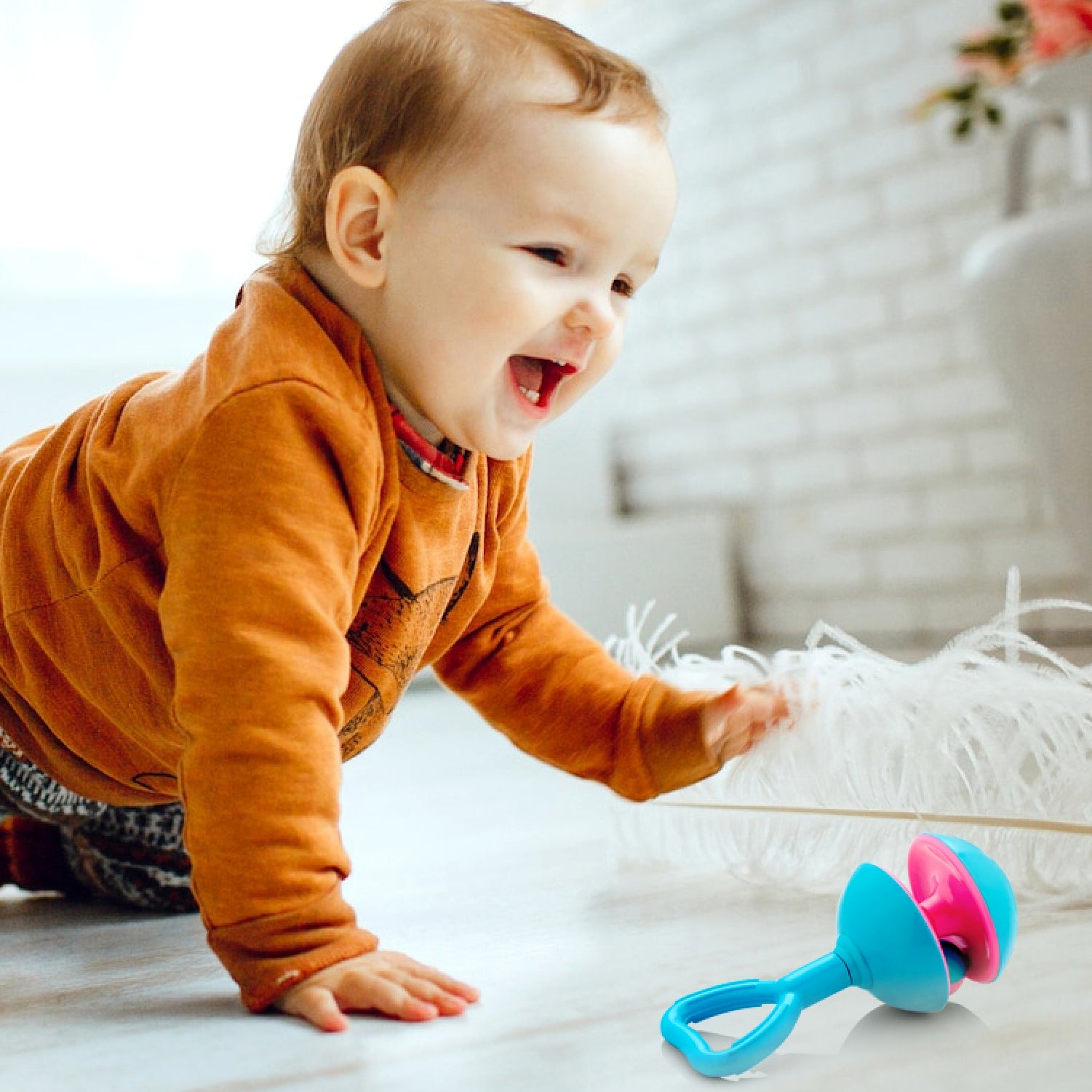 Fun and engaging baby rattle