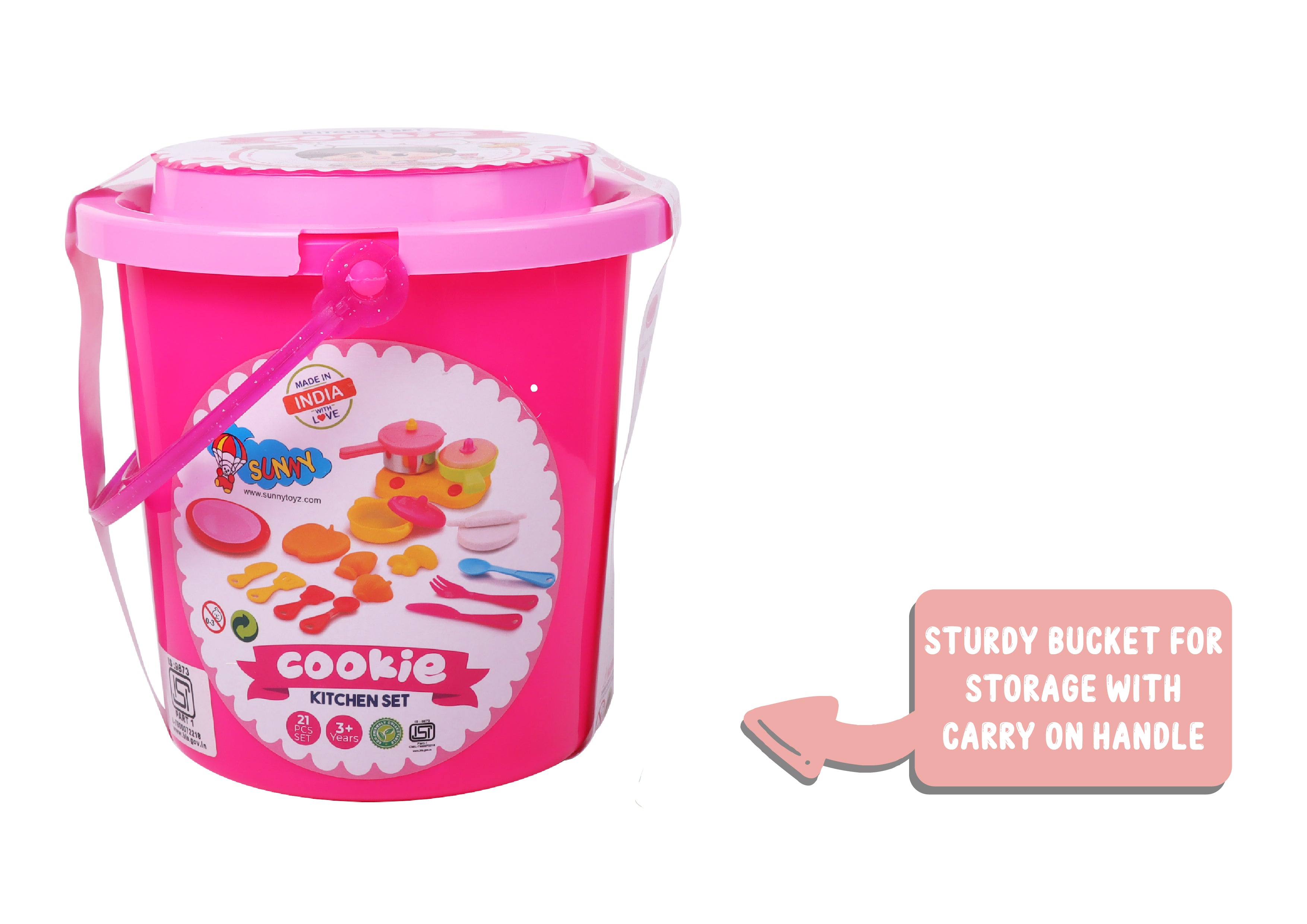 cookie kitchen set toys with 21pieces
