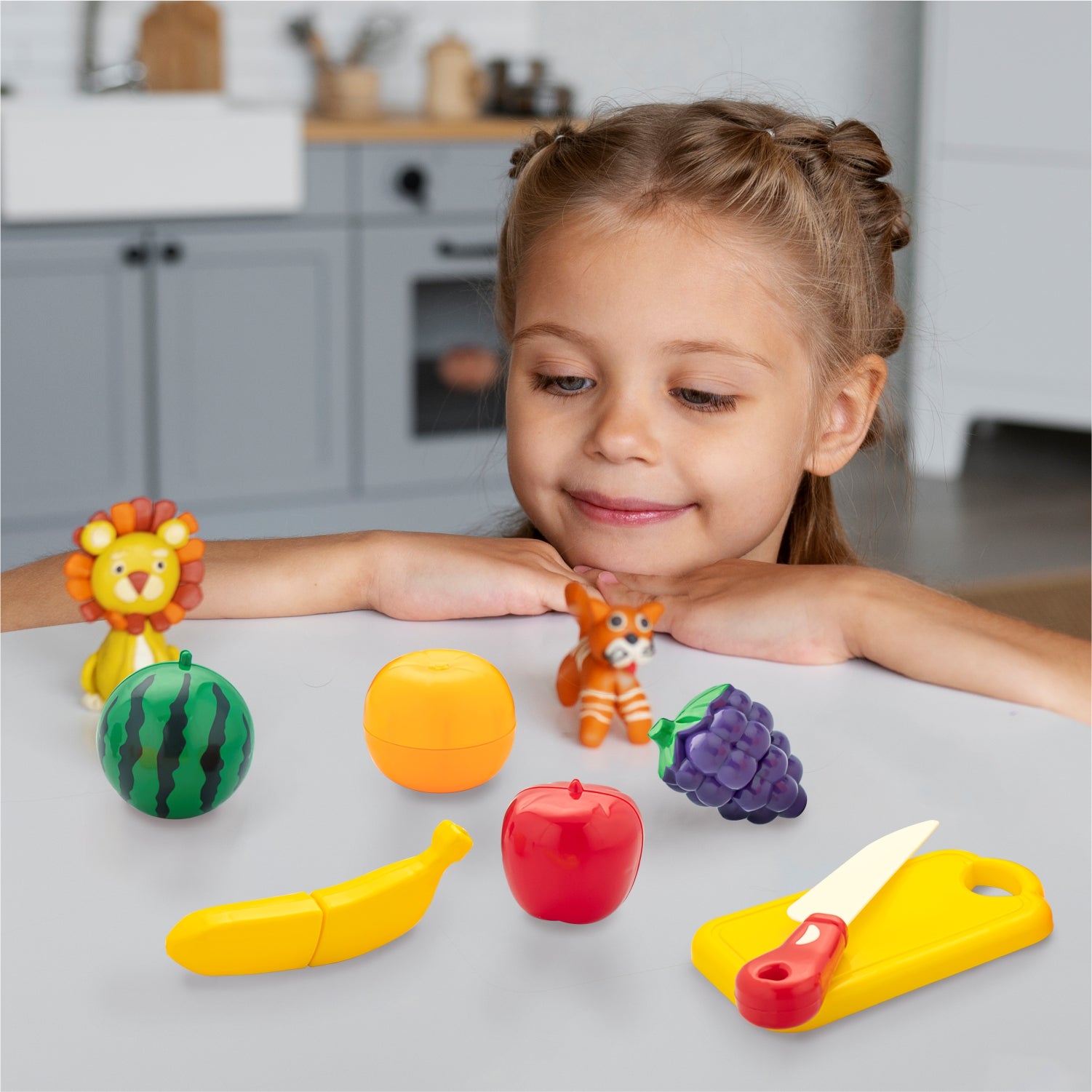 kids playing with toys