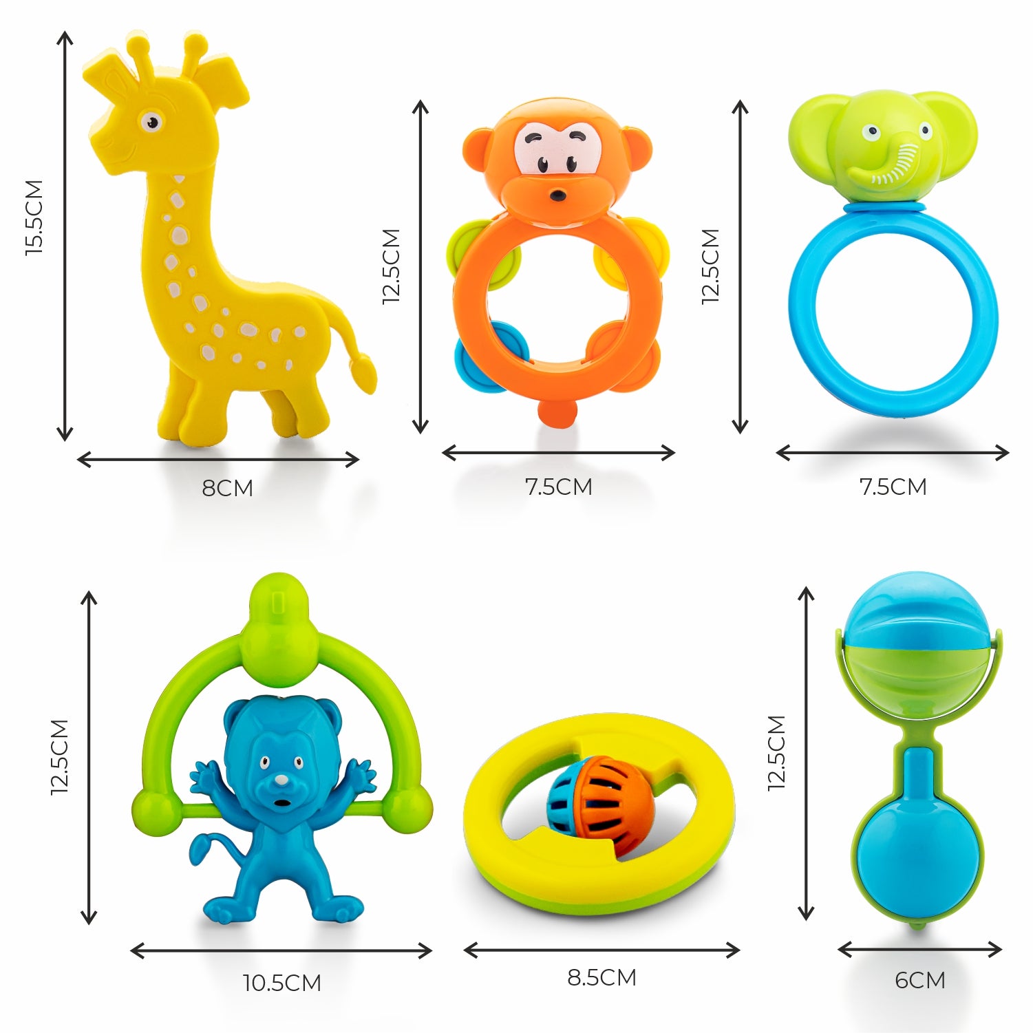 Cutie Rattle Set