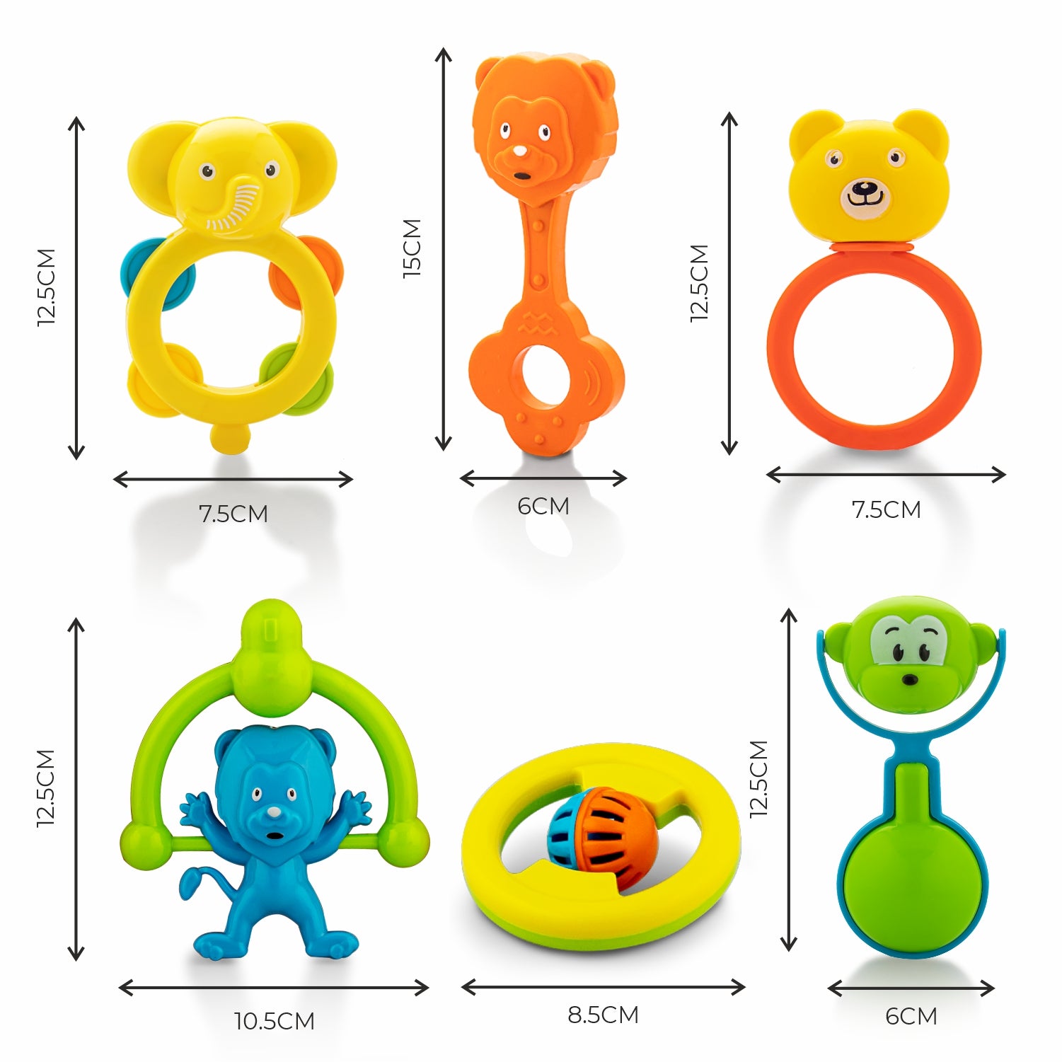 Cutie Rattle Set