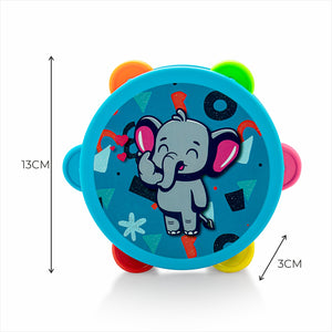 A elephant dafli in blue colour