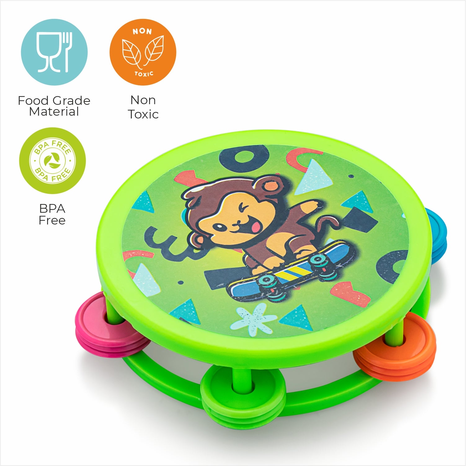 Fun and engaging baby rattle