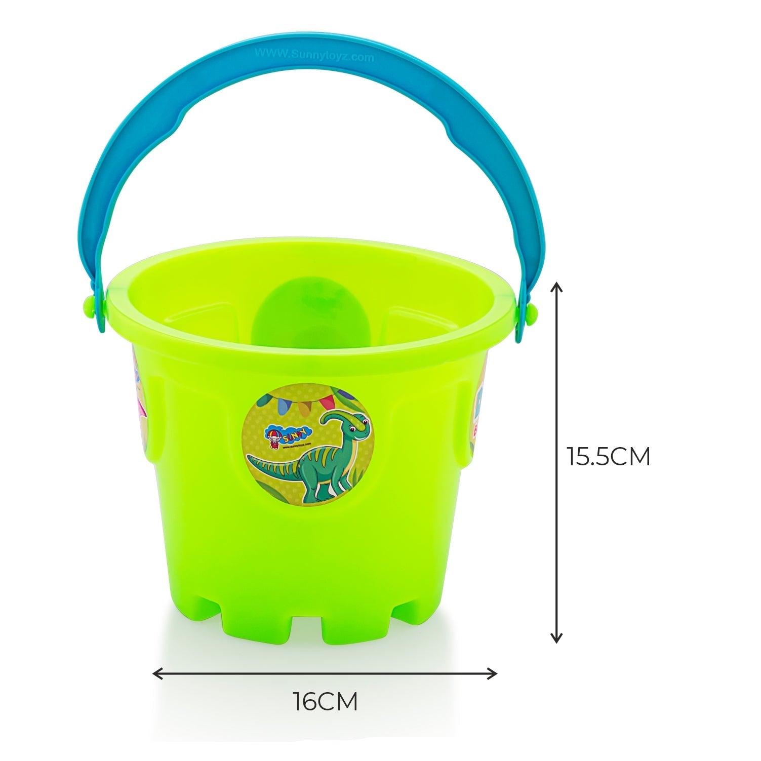 Green Bucket in Beach Set
