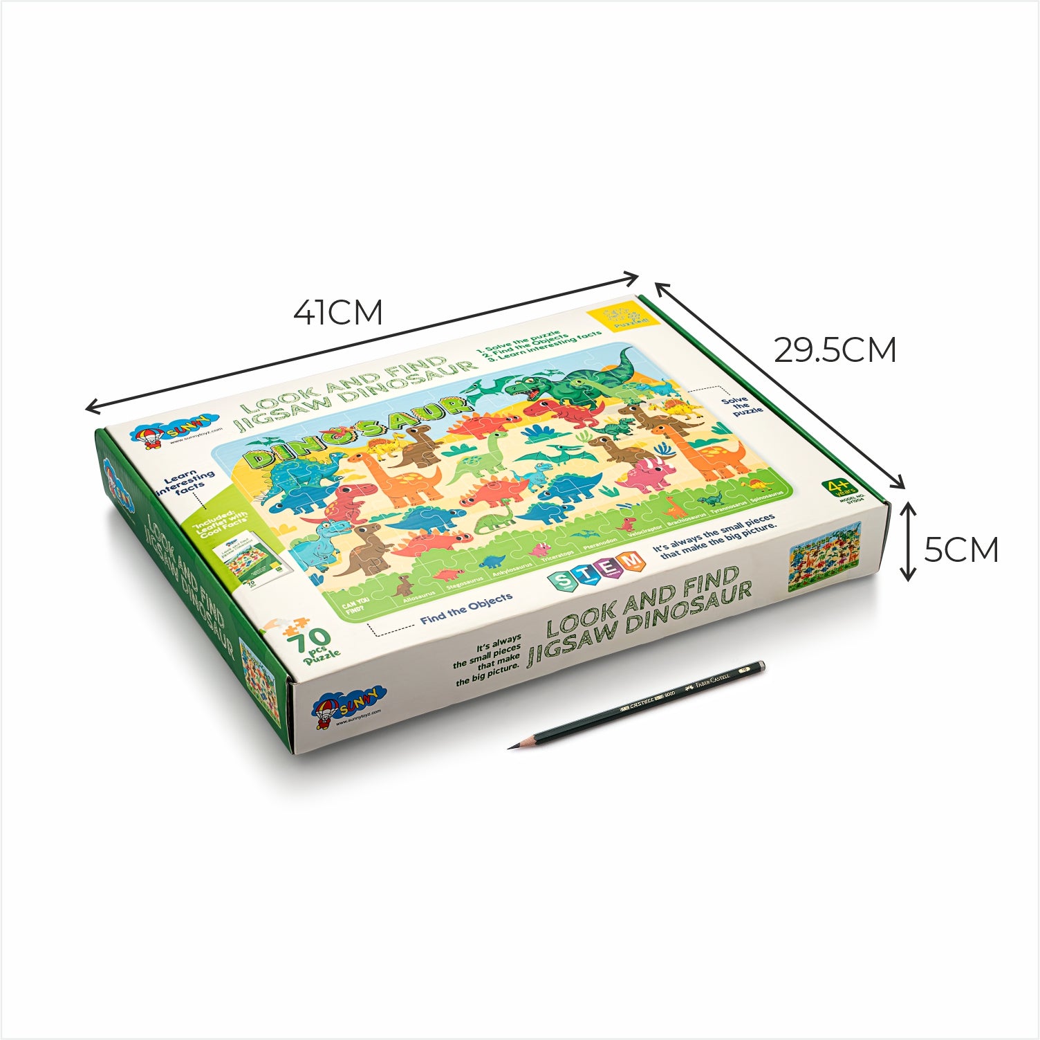 Look and Find Jigsaw Dinosaur