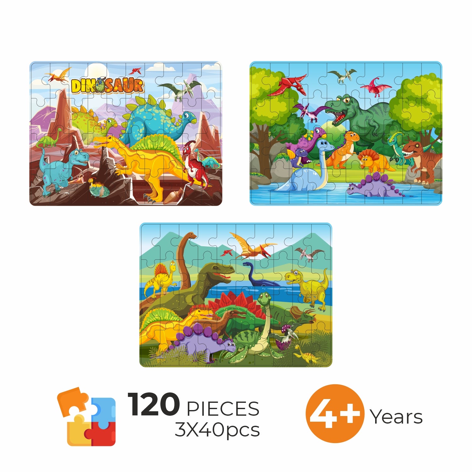 Educational jigsaw puzzle toy for children 4+ years