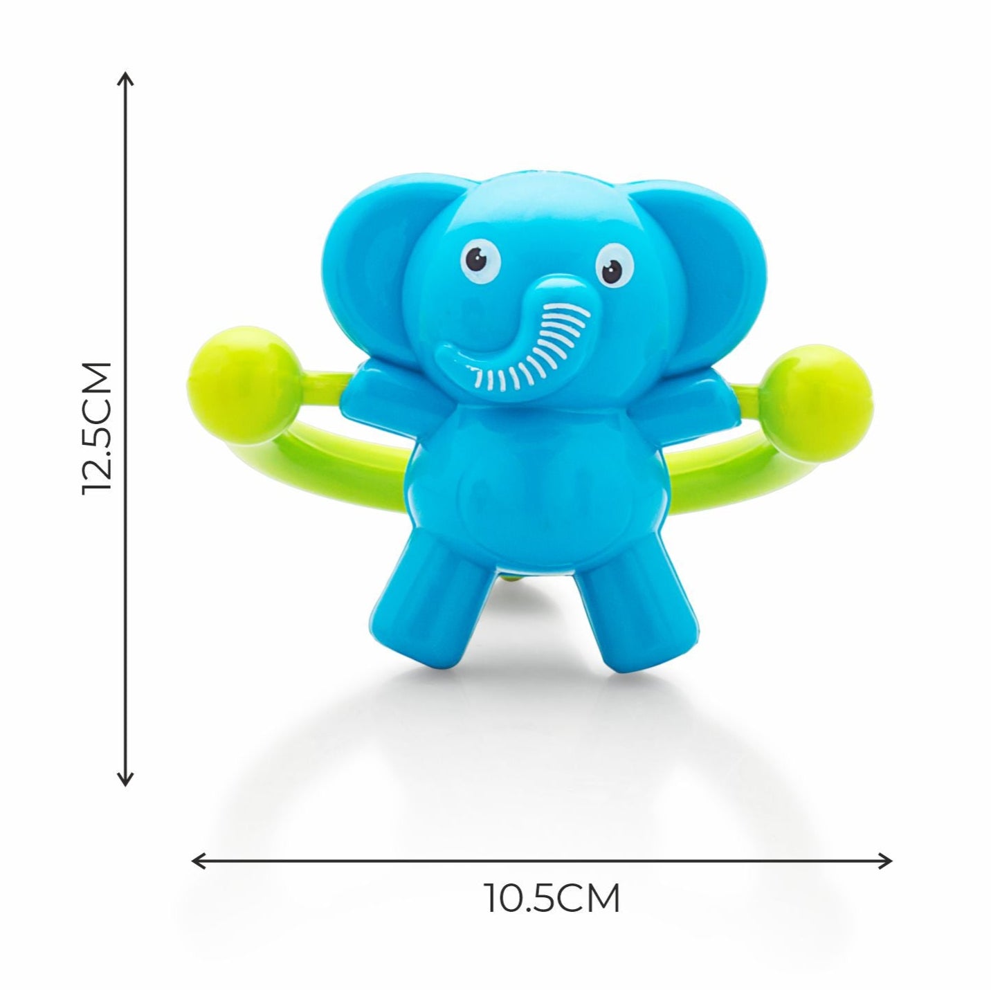 Elephant Family Rattle Set