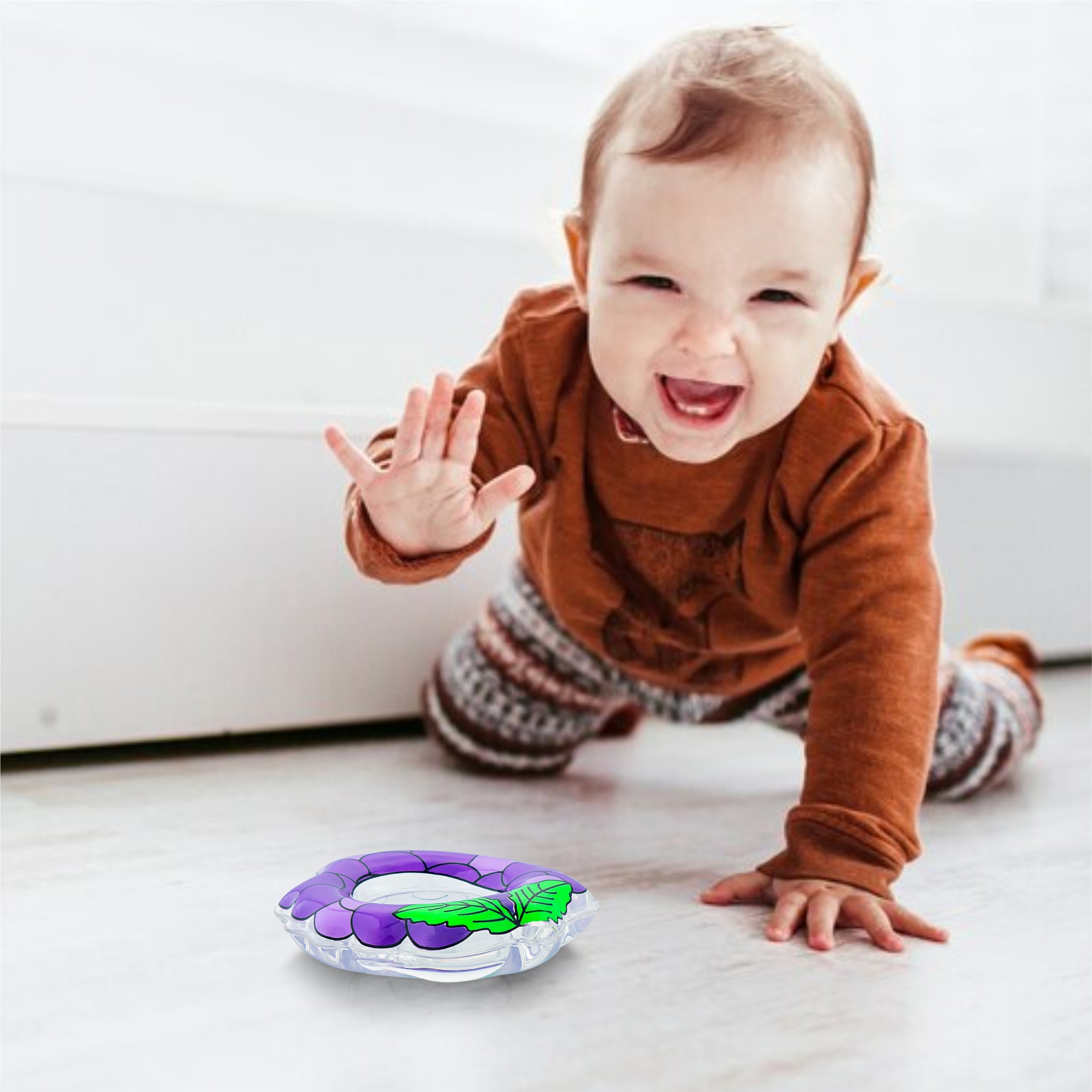 Grape Shape Baby Teether