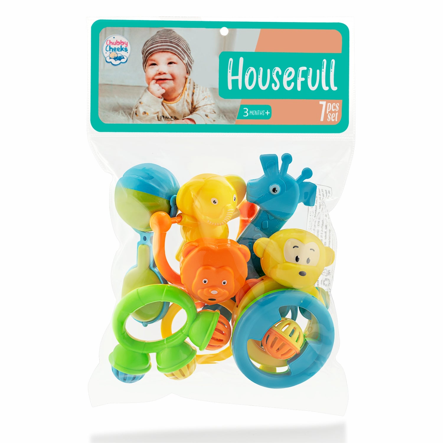 Houseful Rattle Gift Set 