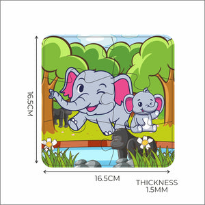 Interactive jigsaw puzzles for kids