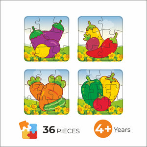 Jigsaw Junior Vegetables