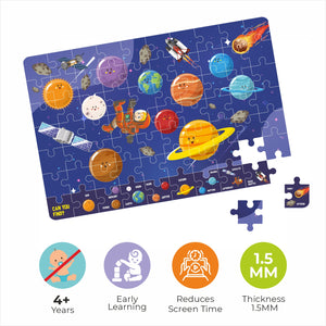 Educational jigsaw puzzle toy for children 4+ years