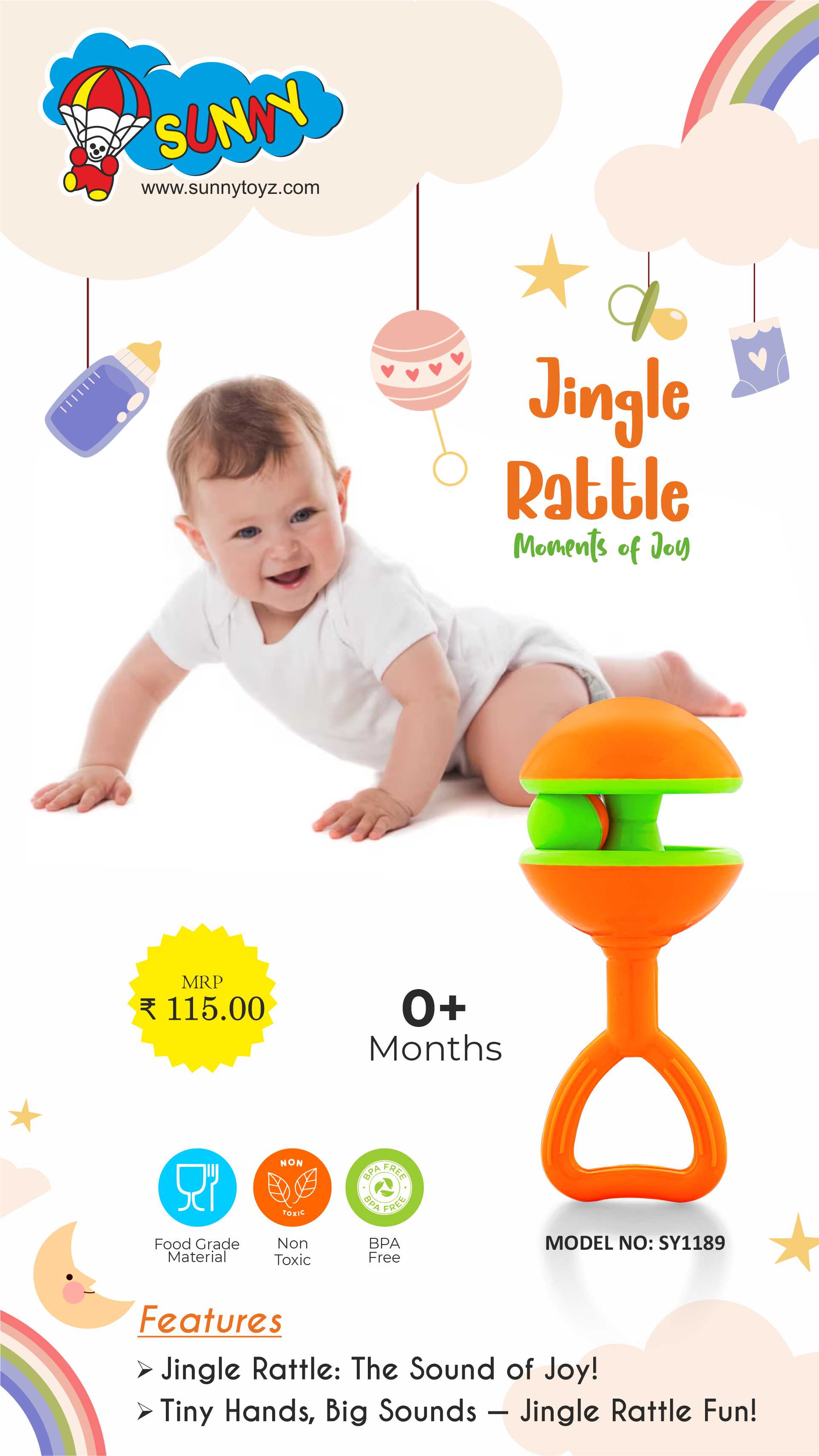 Jingle Rattle Set