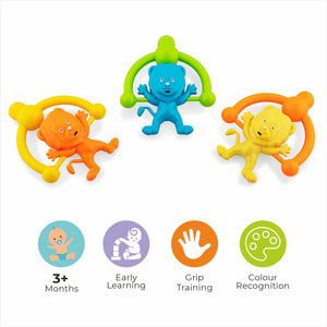 Lion Family Fun Rattle Set