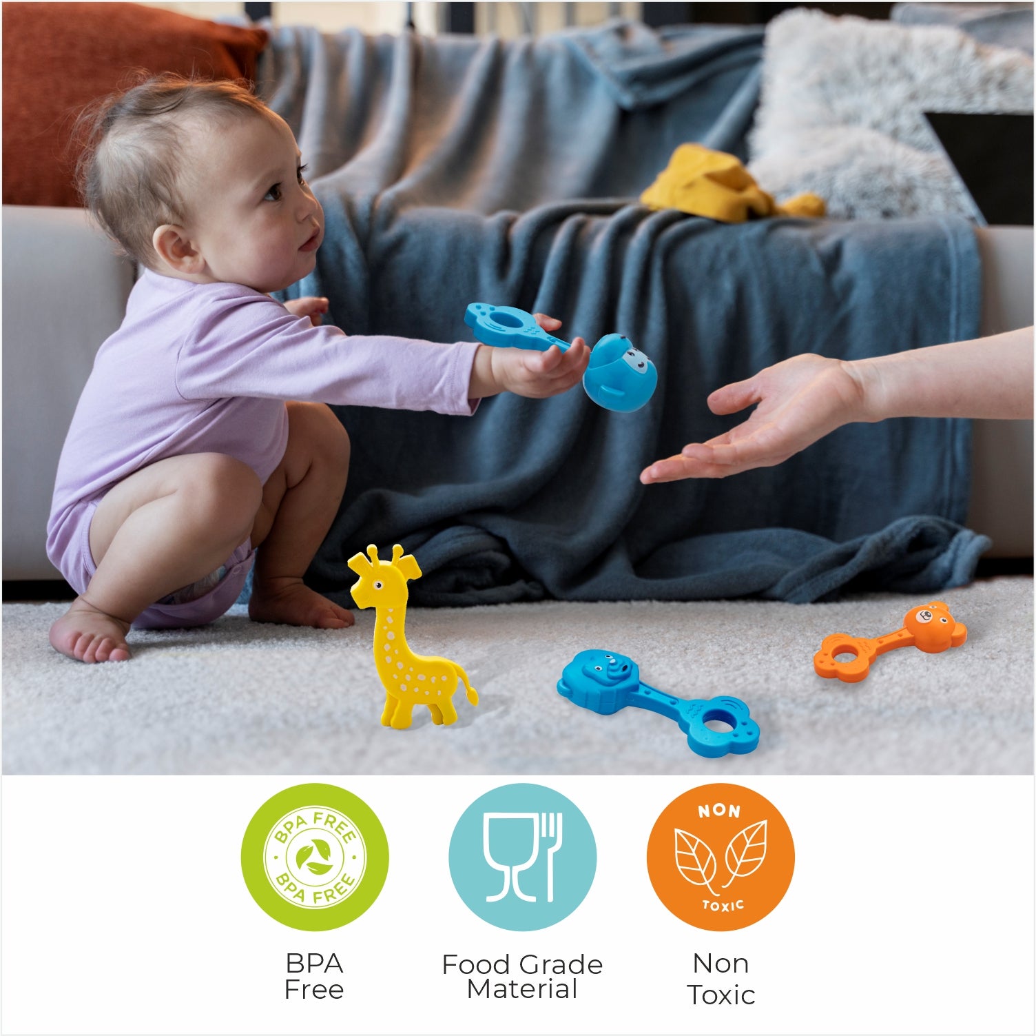 Melody Key Rattle 