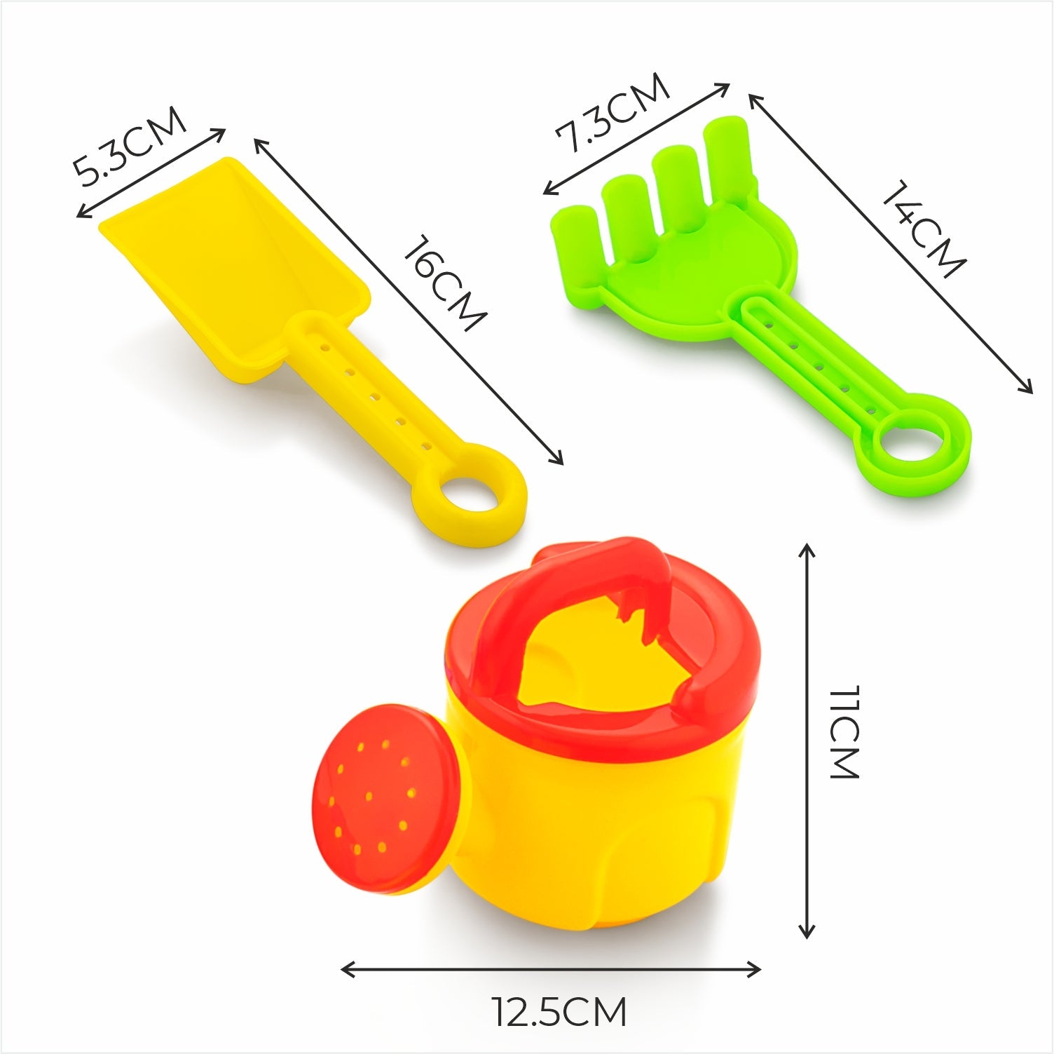 Mini Beach Set Starter Playset for Kids 3Y+