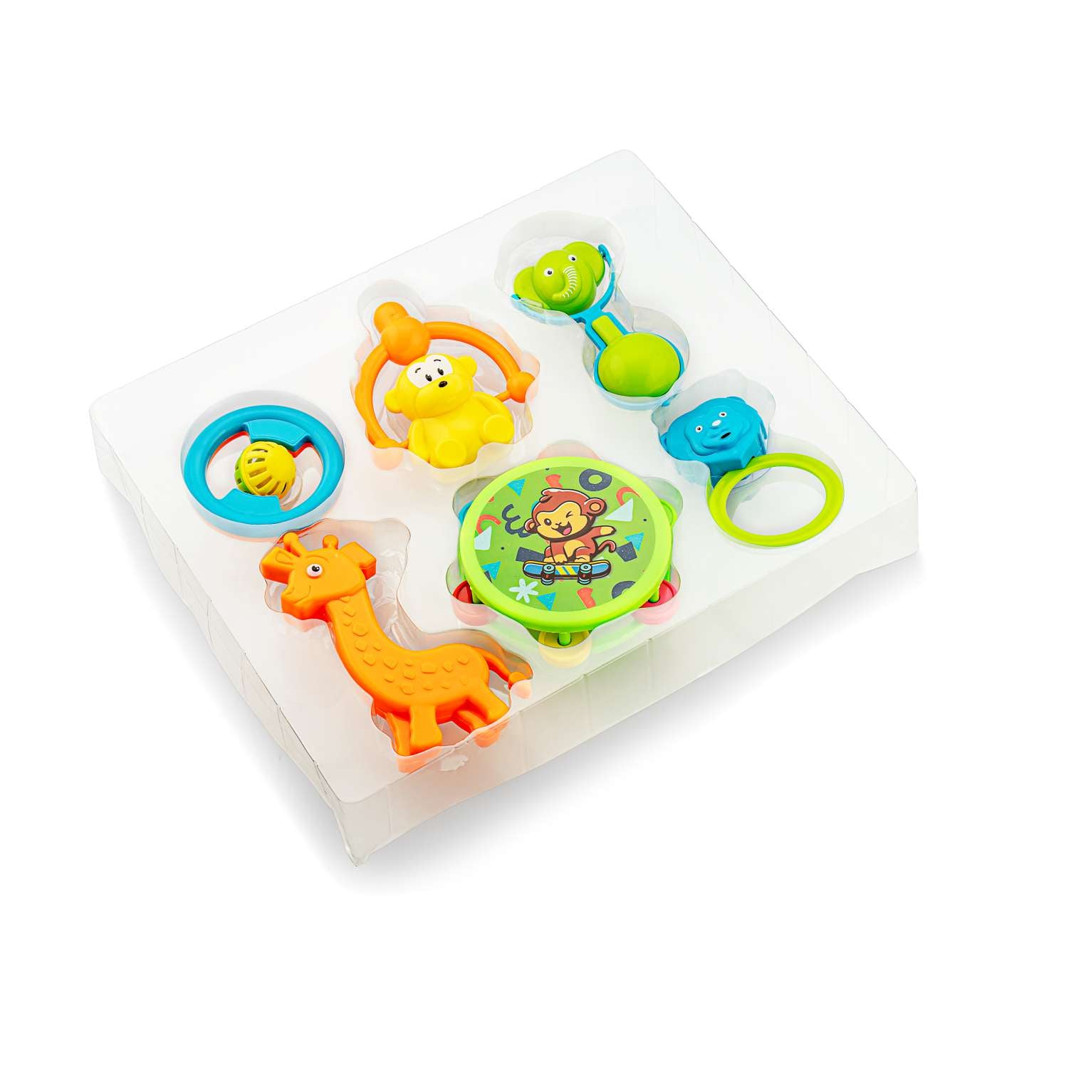 Colourful  rattle set for babies