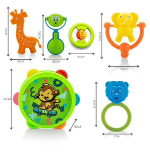 ideal for 3-month-olds and up