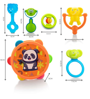 ideal for 3-month-olds and up