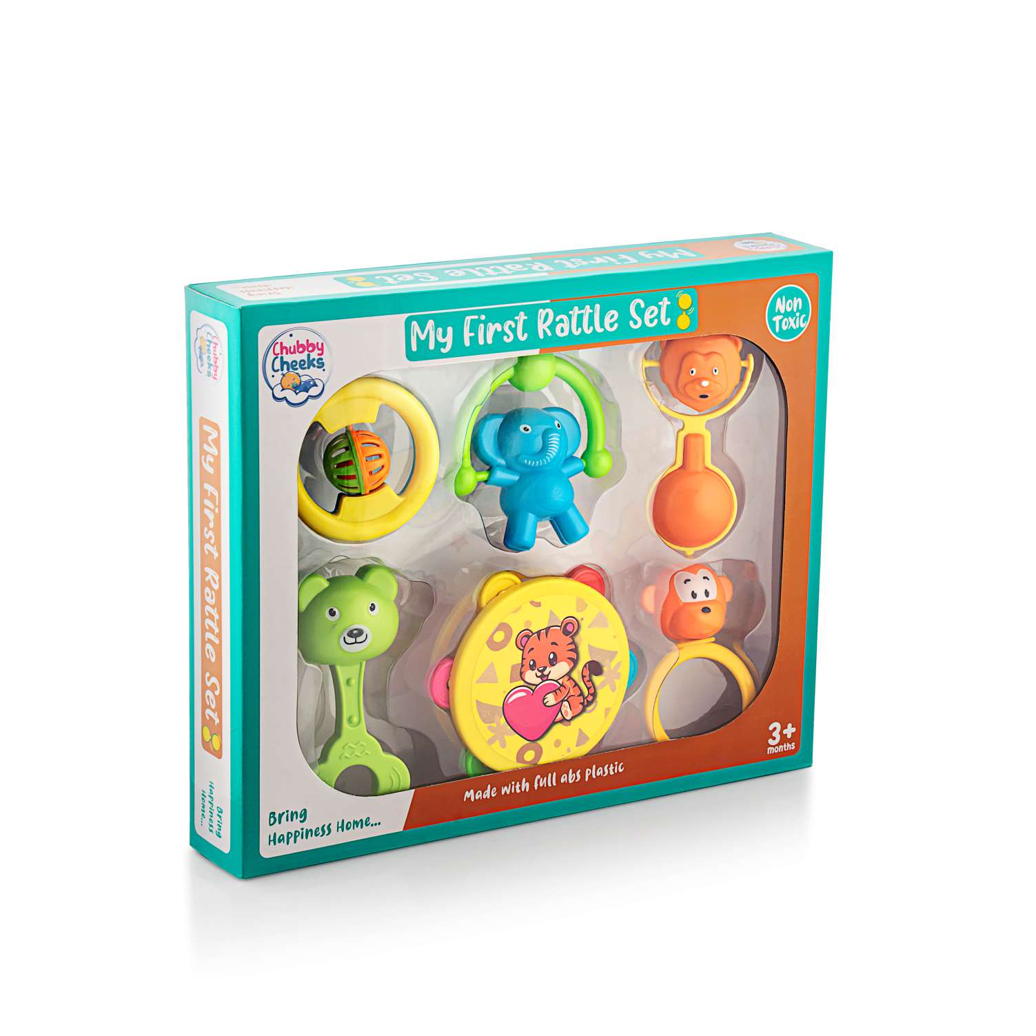 Colourful  rattle set for babies