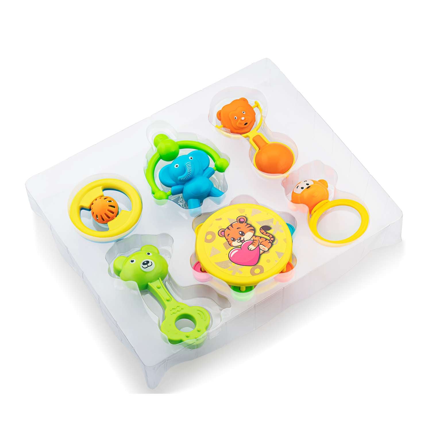 Colourful  rattle set for babies