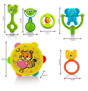 ideal for 3-month-olds and up