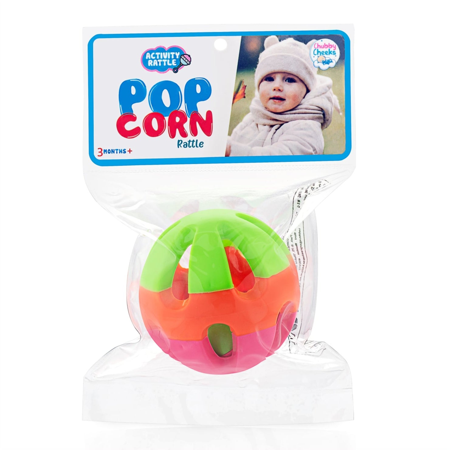 Pop-Corn Activity Rattle Set