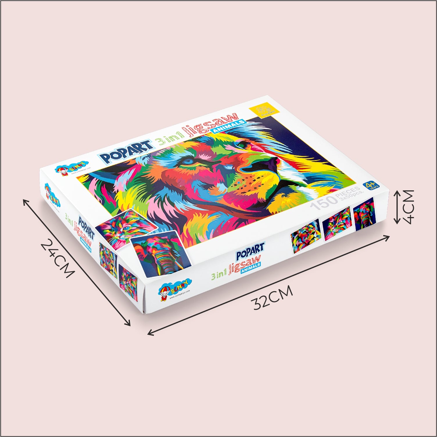Educational jigsaw puzzle toy for children 4+ years
