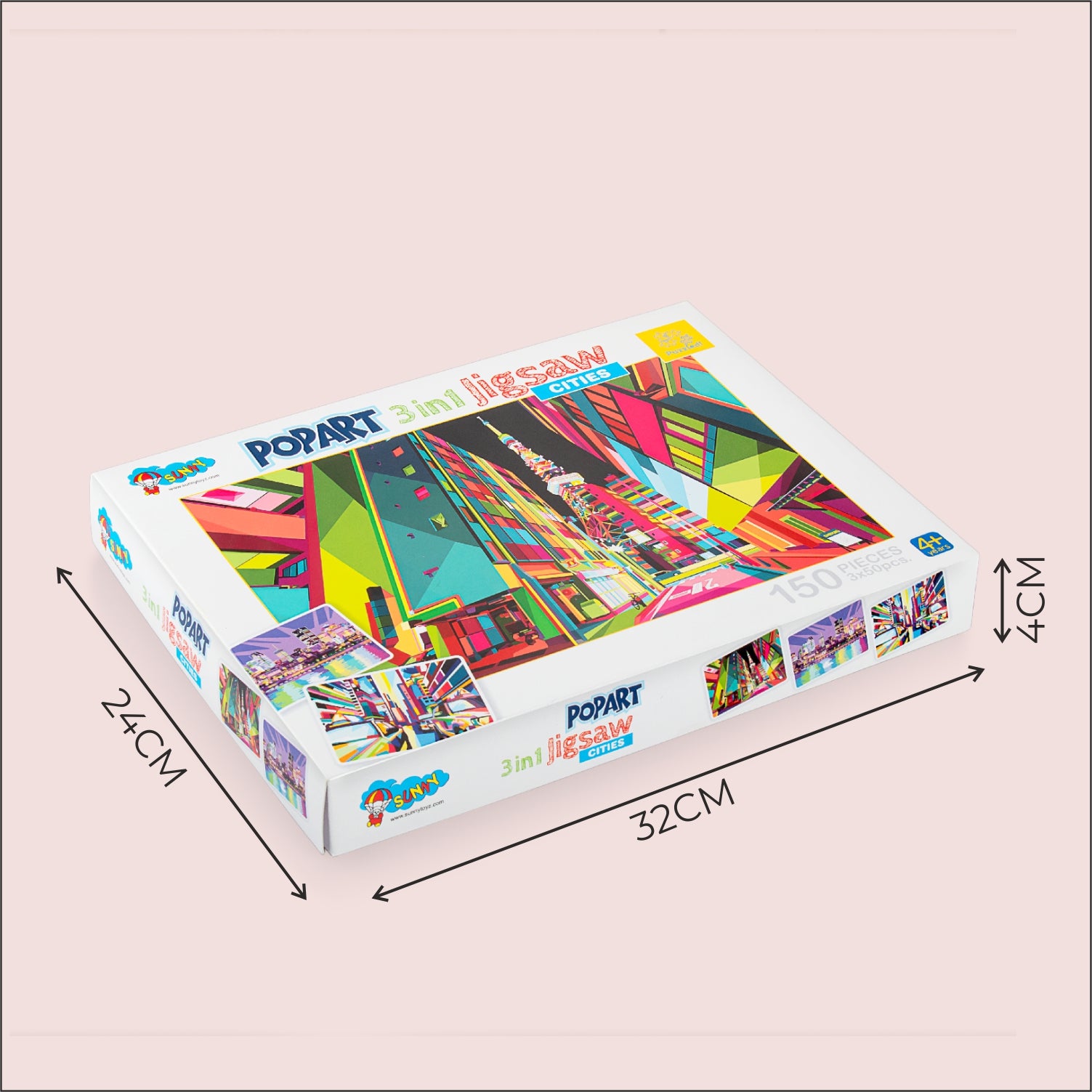 Pop Art Cities Jigsaw