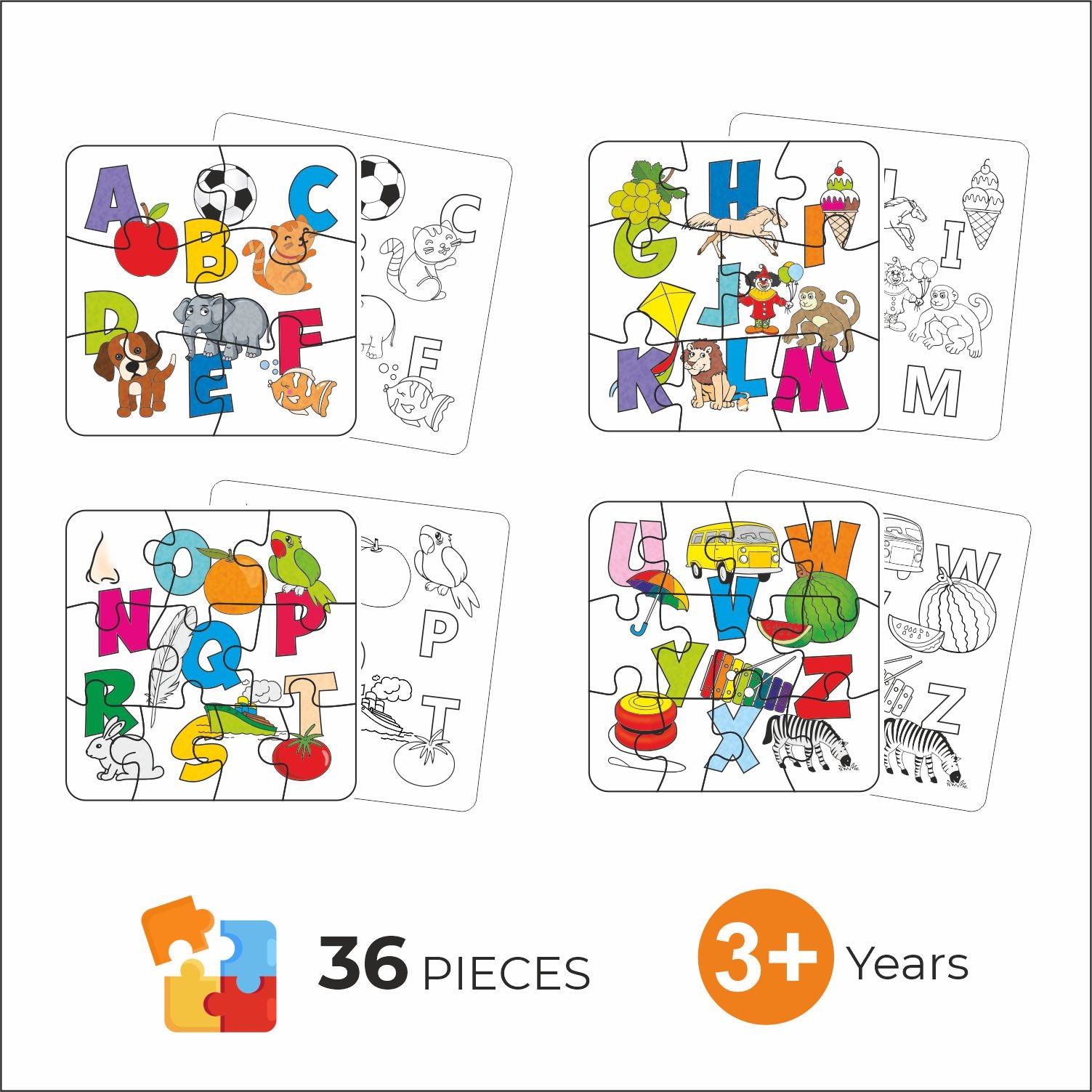 Interactive jigsaw puzzles for kids